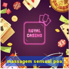 massagem sensual poa